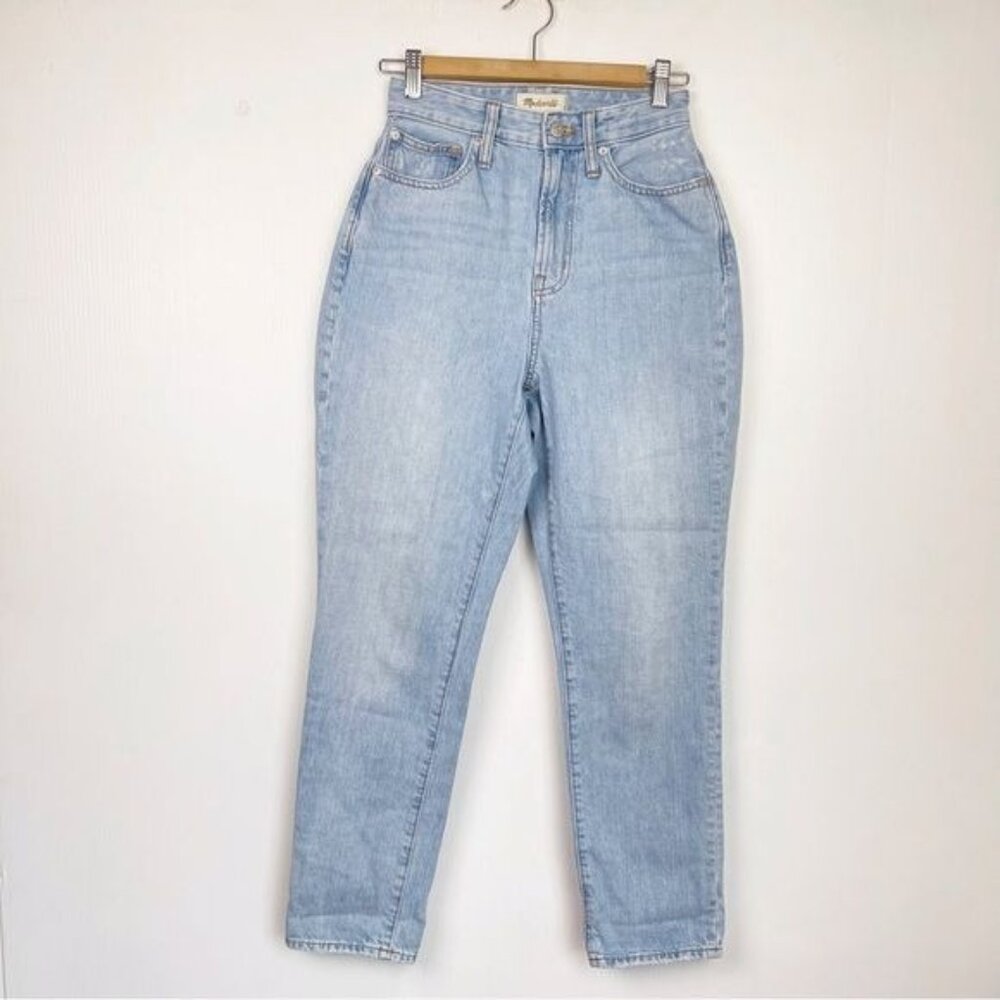Madewell The Curvy Perfect Vintage Jean in Fitzgerald Wash 24